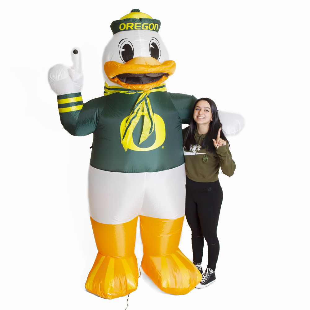 Oregon Duck Inflatable 7 foot Mascot